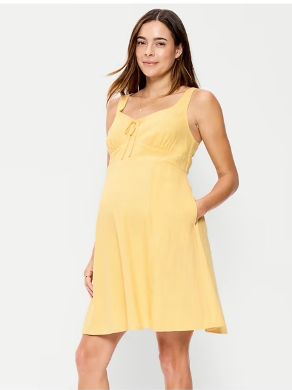 Old Navy Maternity Midi Sun Dress